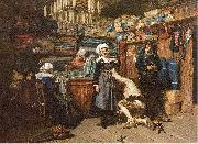 Mosler, Henry Buying the Wedding Trousseau china oil painting artist